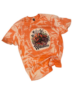 CLEARANCE | Hocus Pocus | We're Back Witches | Bleached Short Sleeve T-Shirt