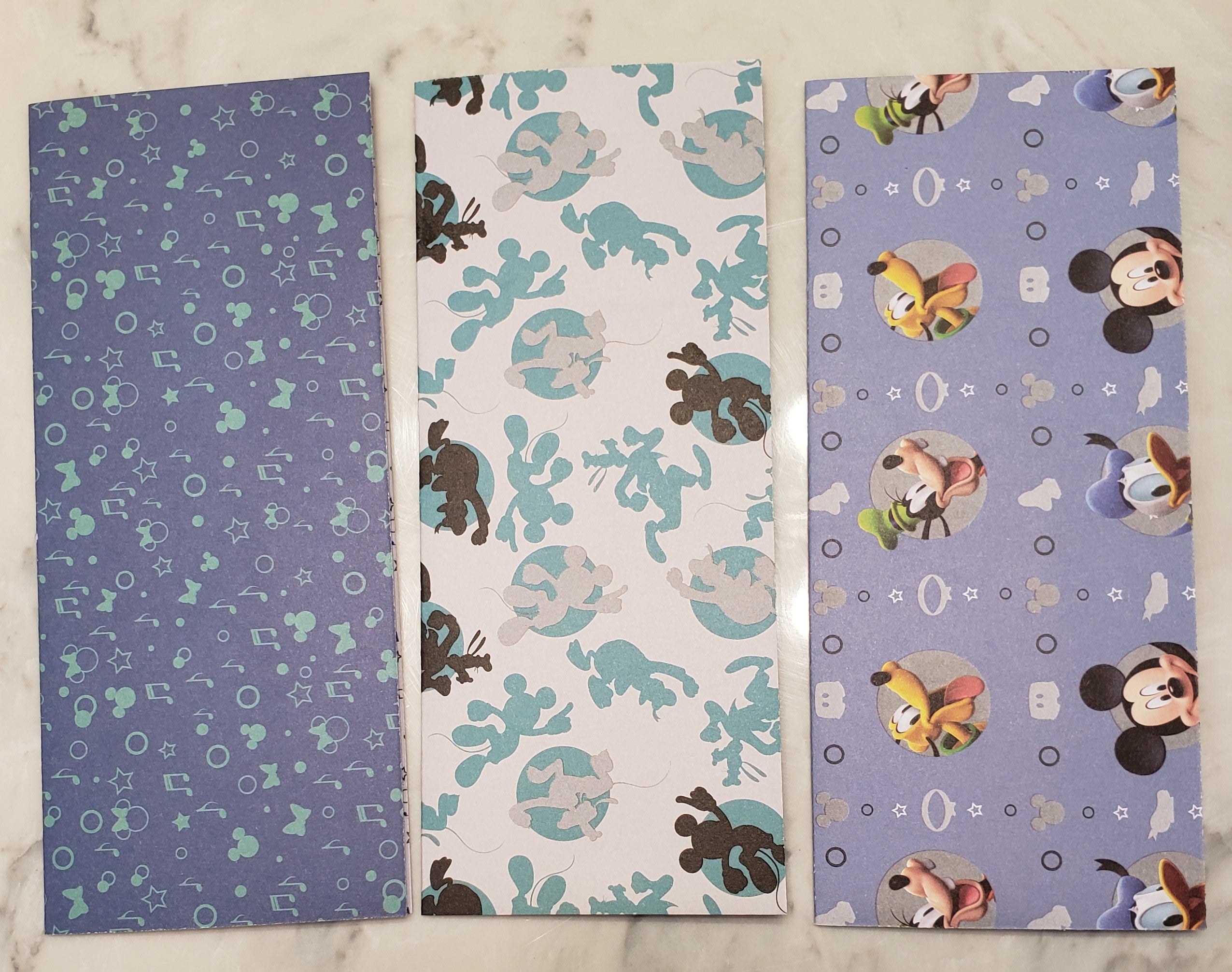 Laminated cash envelopes | set of 3| Children's Give Save Spend | Mickey Mouse Blue  | Dave Ramsey inspired