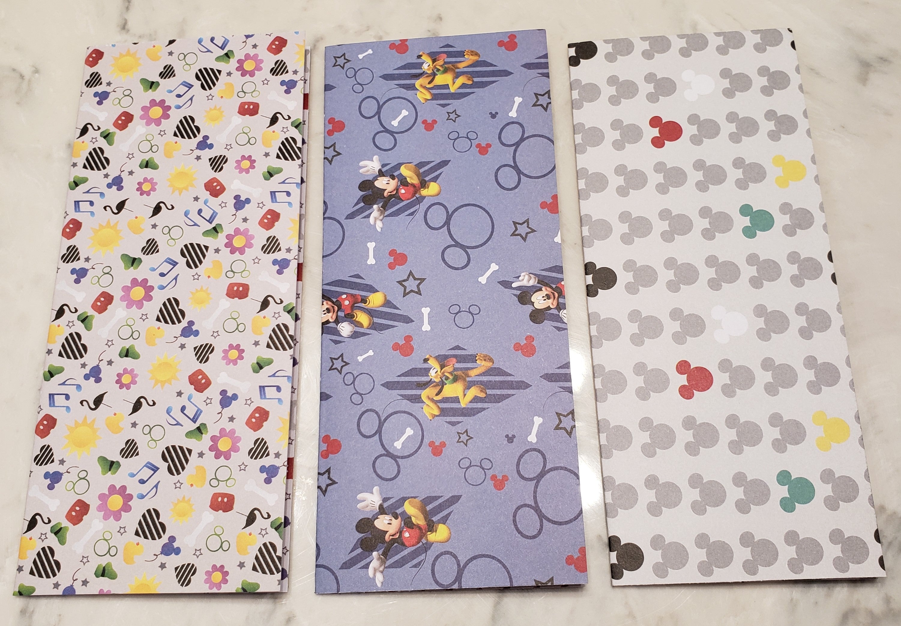 Laminated cash envelopes | set of 3| Children's Give Save Spend | Mickey Mouse Gray  | Dave Ramsey inspired