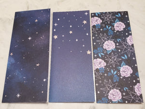 Laminated cash envelopes | set of 10 | Moon Flower Magic Dream by Moonlight | Dave Ramsey inspired
