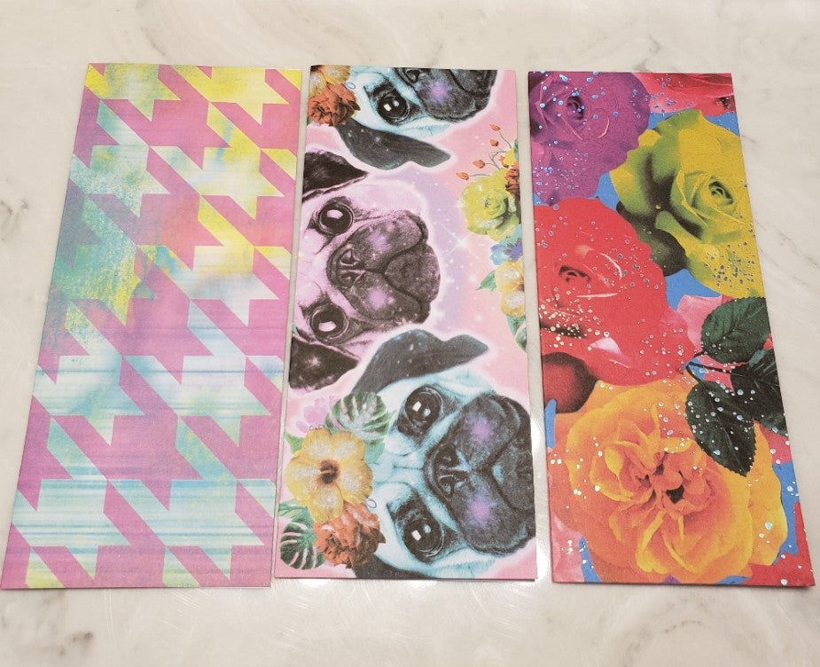 Laminated cash envelopes | set of 3| Children's Give Save Spend | Rainbows & Animals French Bulldog | Dave Ramsey inspired