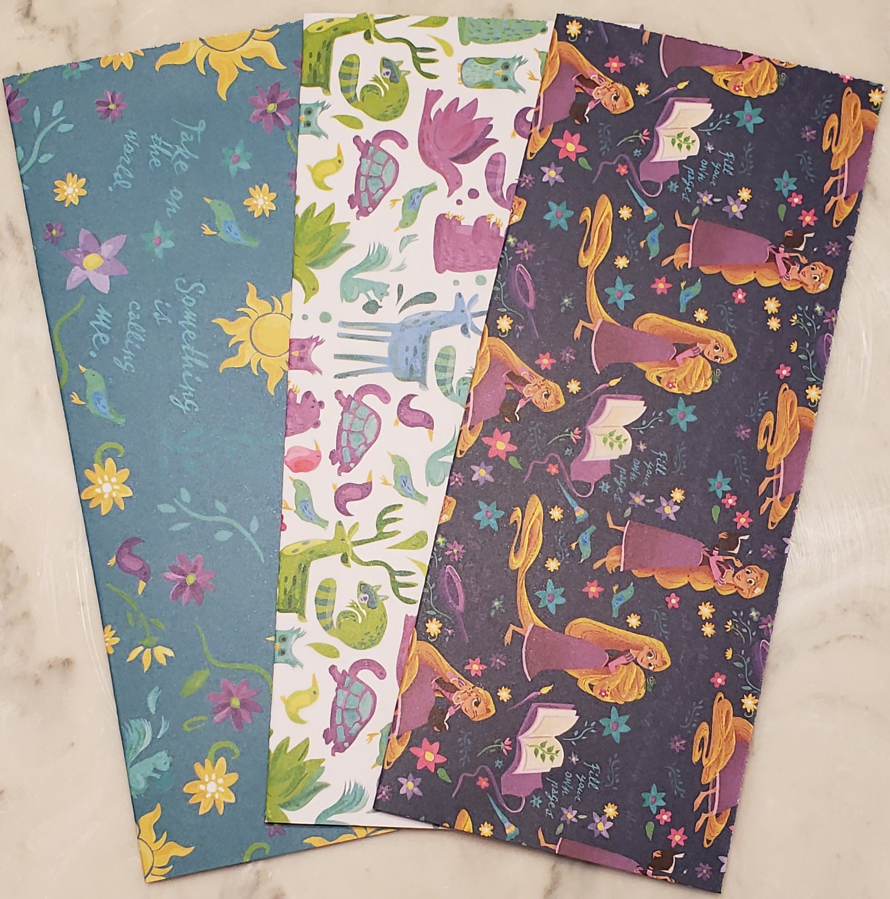Laminated cash envelopes | set of 3| Children's Give Save Spend | Tangled Blue  | Dave Ramsey inspired